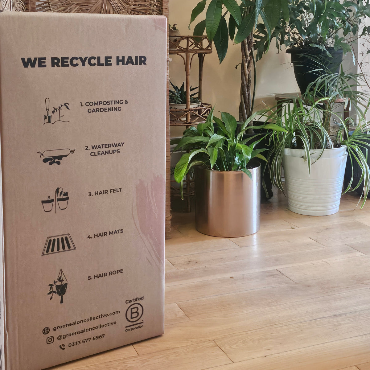 Hair Salon Recycling Returns Box