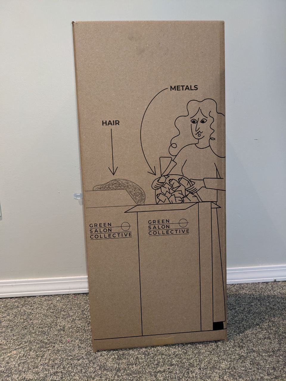 Hair Salon Recycling Returns Box